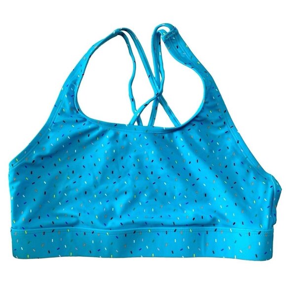 HUMANKIND x Target Size S - Gender Inclusive Pride Sprinkles Bikini Swim Top NEW - Picture 2 of 5